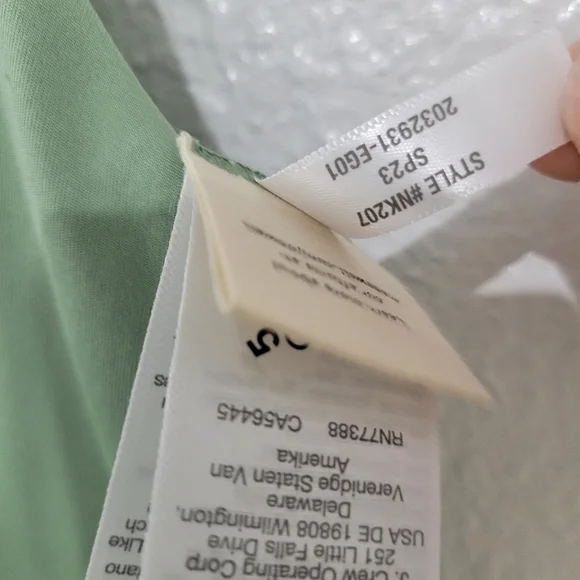 Madewell MWL Green Flex 2.0 Fitness Dress, Size S NWT - Picture 9 of 14